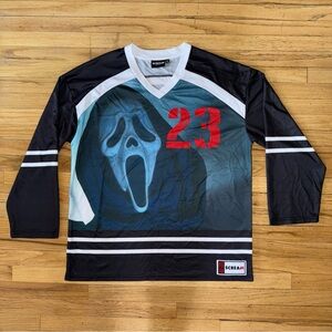 SCREAM Logo Hockey Shirt Size Medium
